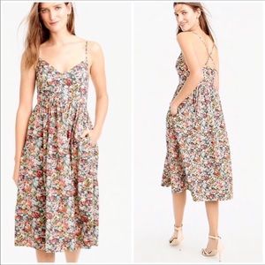 J. Crew floral dress, women’s